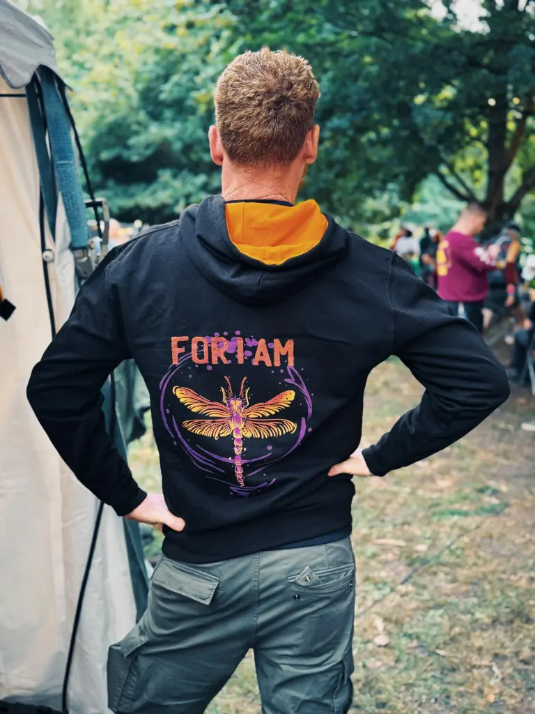 For I Am Dragonfly Zipper
